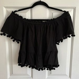Highline Off The Shoulder Blouse, Size Medium